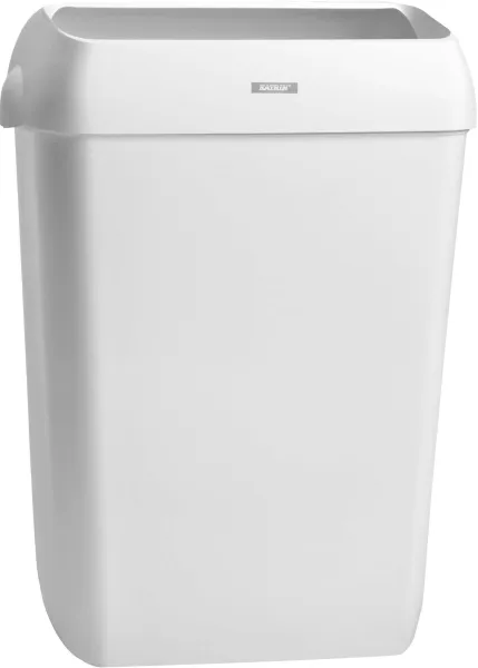 Katrin Kosz na śmieci, 25 L, kosz na papier z pokrywą, biały
