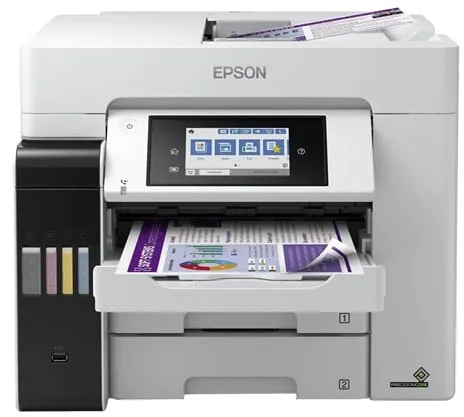 Epson EcoTank ET-5880 All in One Drukarka atramentowa wielofunkcyjna z faksem - Kolor - Atrament