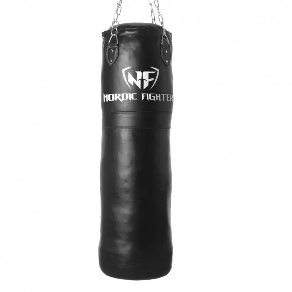 Nordic Fighter Boxing Bag Worek Bokserski Prawdziwa Skóra 145cm 60kg