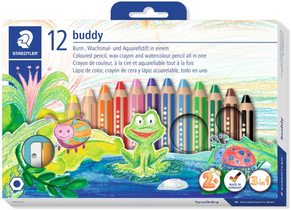 Kredka Buddy chunky 3w1 (12)