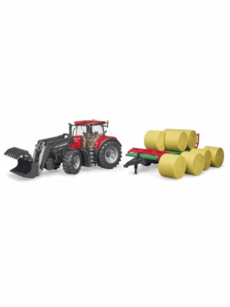 Bruder Case IH Optum 300 CVX z ładowaczem czołowym