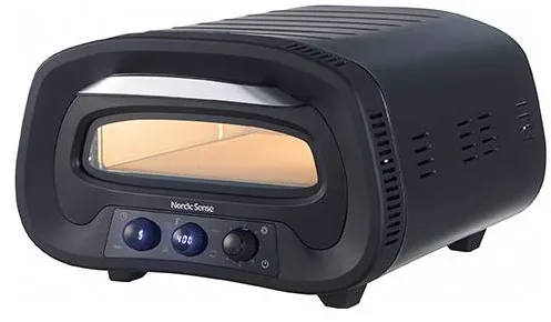 Nordic Sense Pizzaovn elektryczny 1700 watów - Czarny