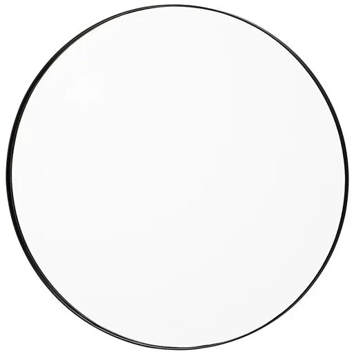 AYTM CIRCUM Lustro Przezroczyste/Czarne Ø70 cm